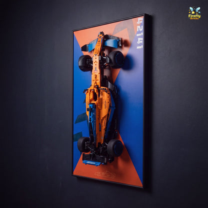 Display Wall-Mount for LEGO® McLaren Formula 1 Race Car 42141