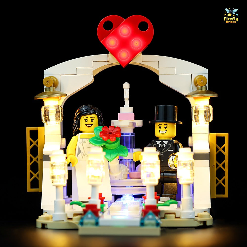 Light Kit for LEGO® Wedding Favor Set 2018 40197