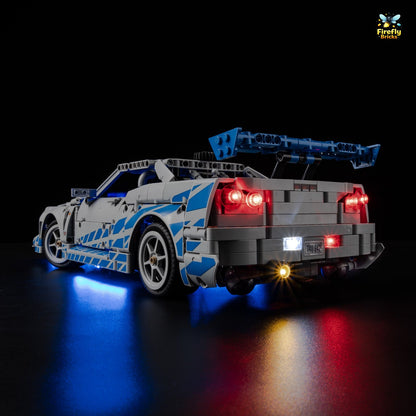 Light Kit for LEGO® 2 Fast 2 Furious Nissan Skyline GT-R (R34) Car 42210