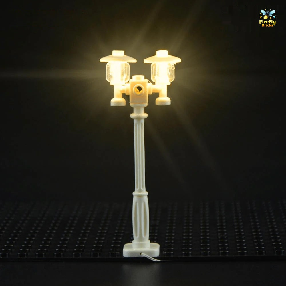 Double LED Lamp Post