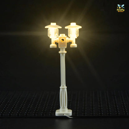 Double LED Lamp Post