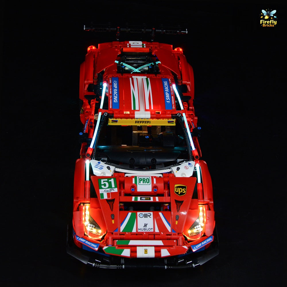 Light Kit for LEGO® Ferrari 488 GTE “AF Corse #51” 42125