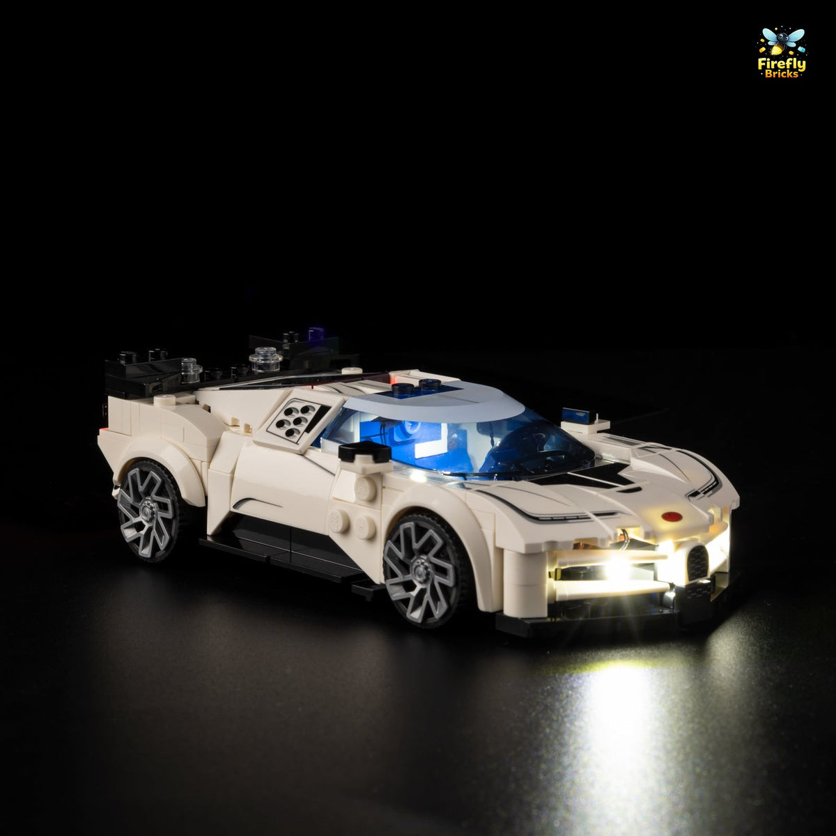 Light Kit for LEGO® Bugatti Centodieci Hyper Sports Car 77240
