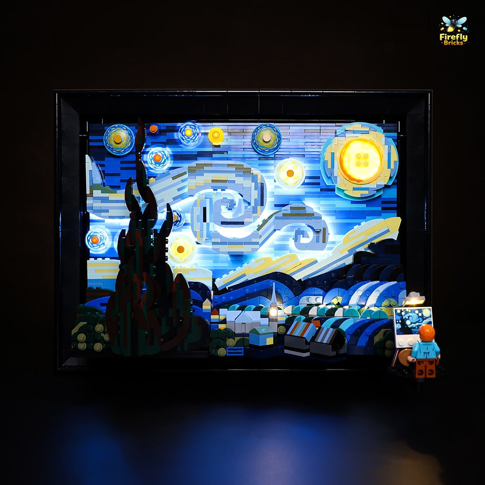 Light Kit for LEGO® Vincent van Gogh - The Starry Night 21333