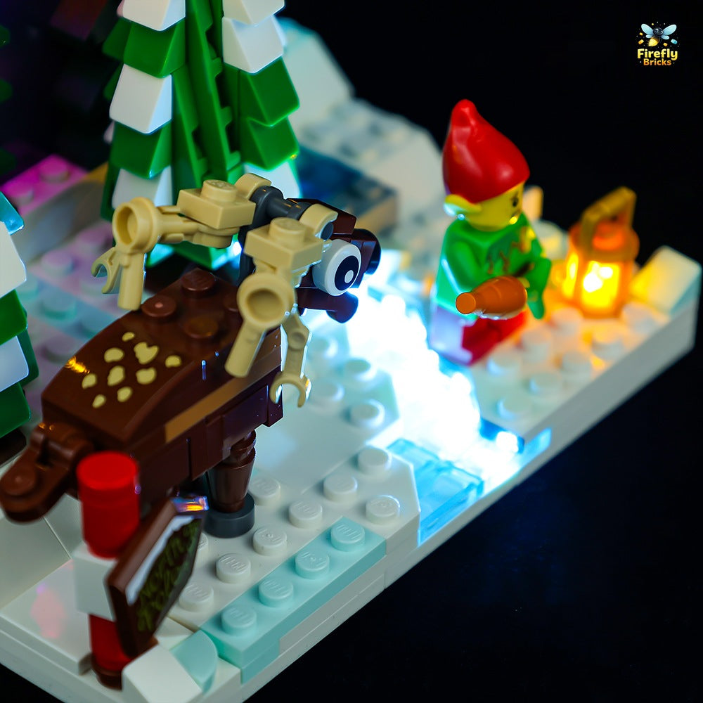 Light Kit for LEGO® Santa's Front Yard 40484