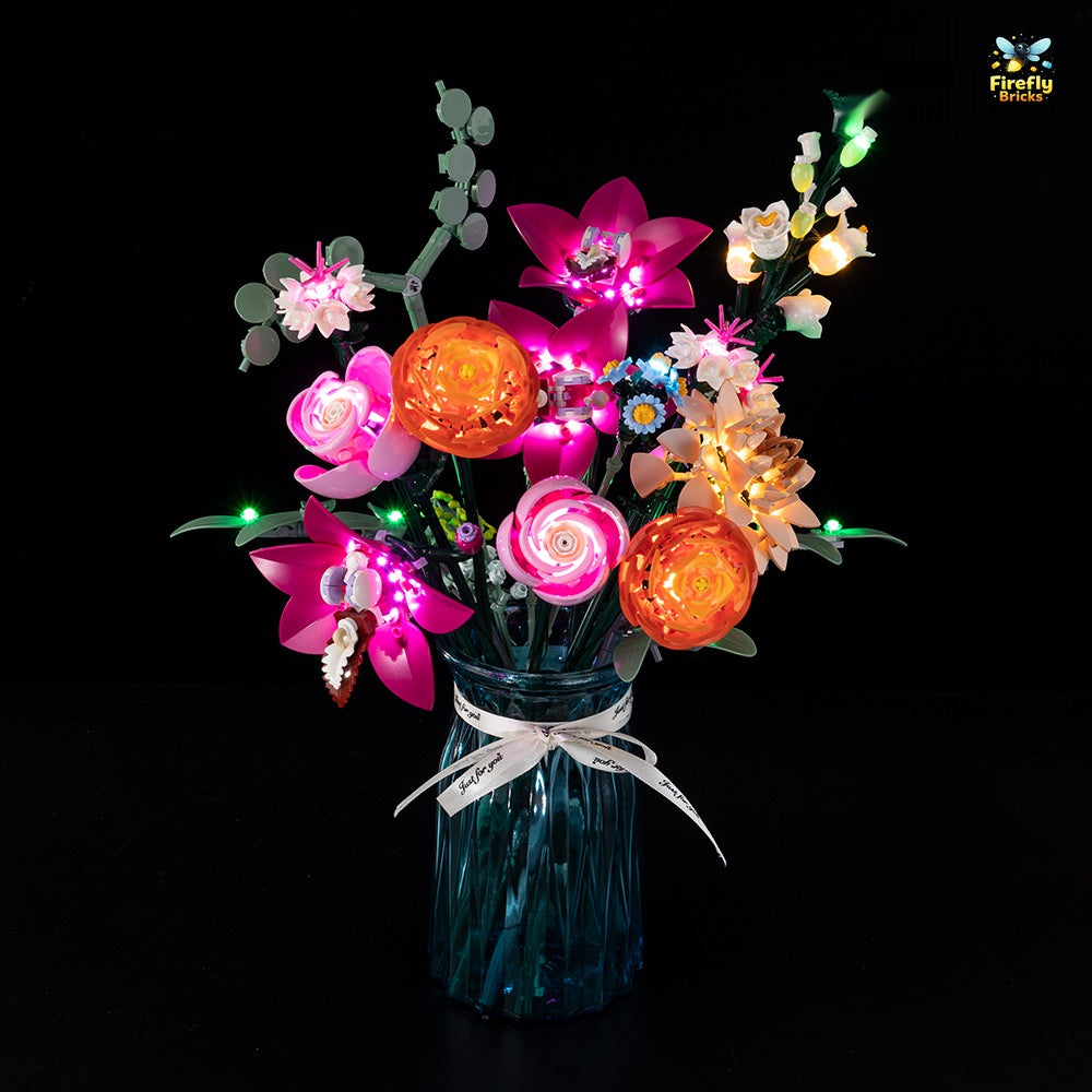 Light Kit for LEGO® Pretty Pink Flower Bouquet 10342