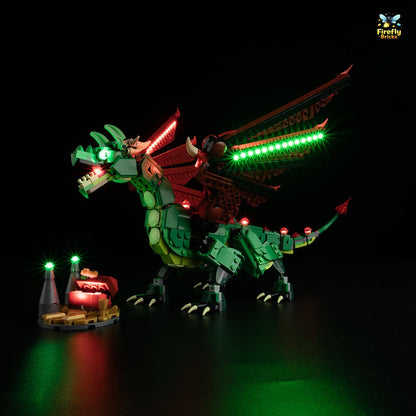 Light Kit for LEGO® Medieval Dragon 31161