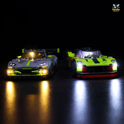 Light Kit for LEGO® Aston Martin Valkyrie AMR Pro and Aston Martin Vantage GT3 76910