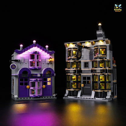 Light Kit for LEGO® Ollivanders & Madam Malkin's Robes 76439