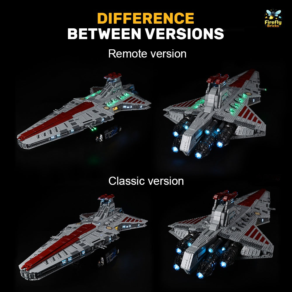 Light Kit for LEGO® Venator-Class Republic Attack Cruiser 75367