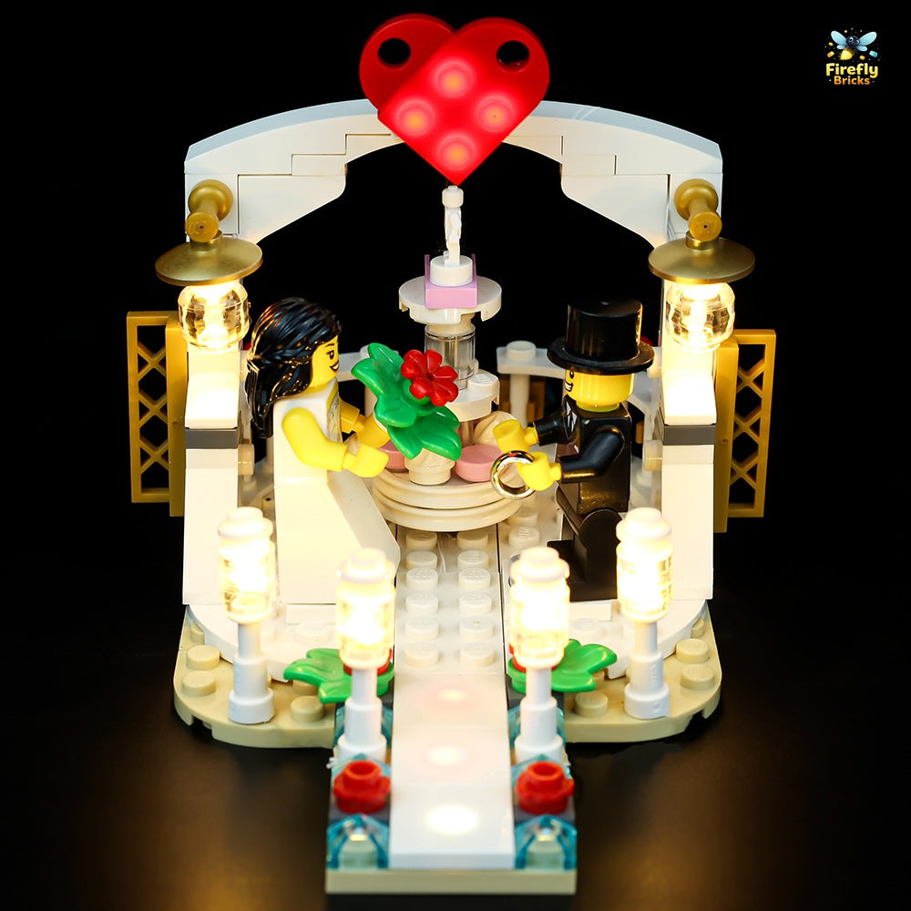 Light Kit for LEGO® Wedding Favor Set 2018 40197