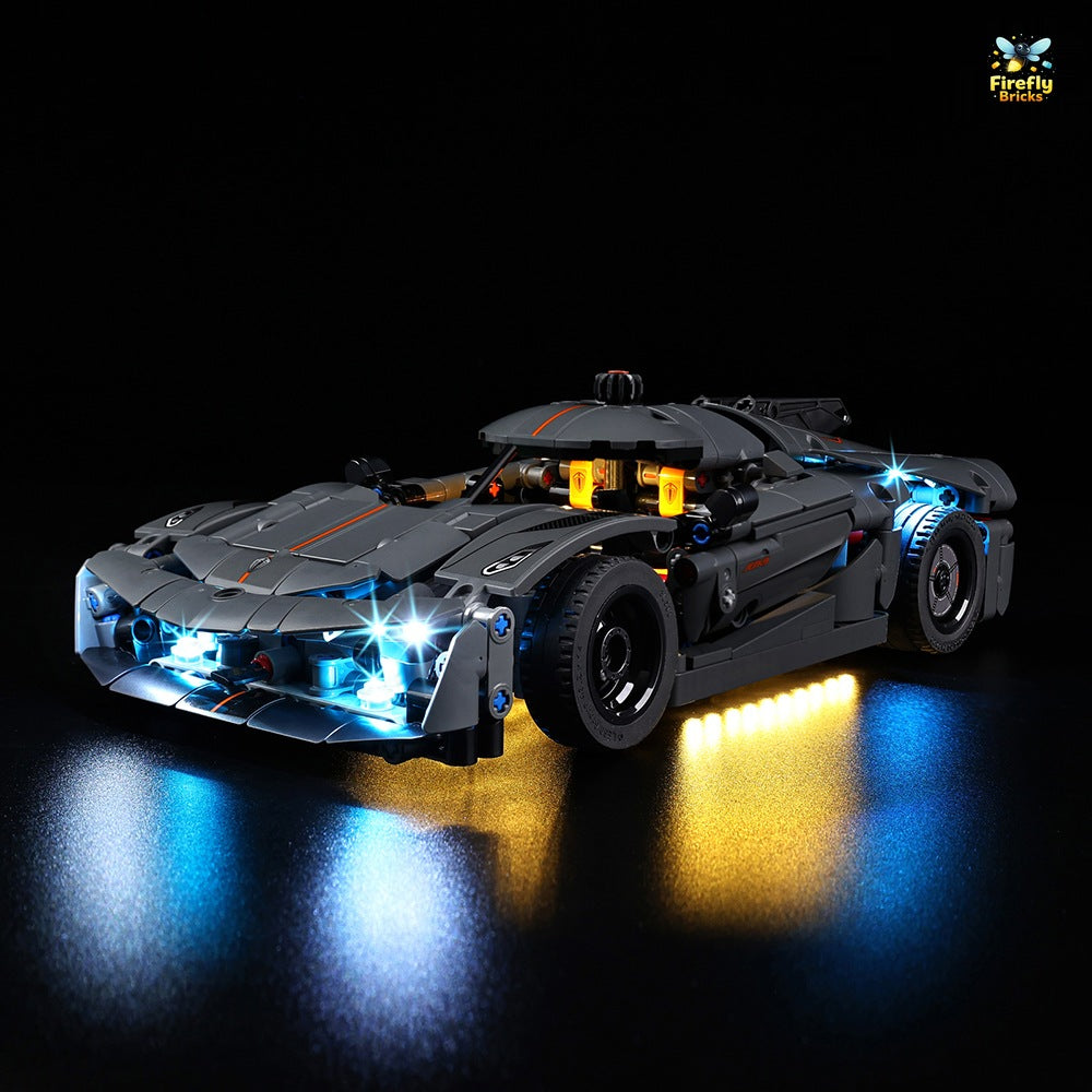 Light Kit for LEGO® Koenigsegg Jesko Absolut Grey Hypercar 42173