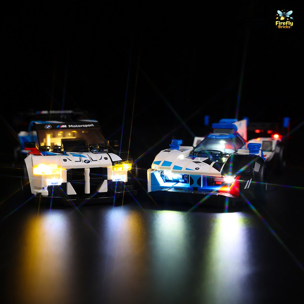 Light Kit for LEGO® BMW M4 GT3 & BMW M Hybrid V8 Race Cars 76922