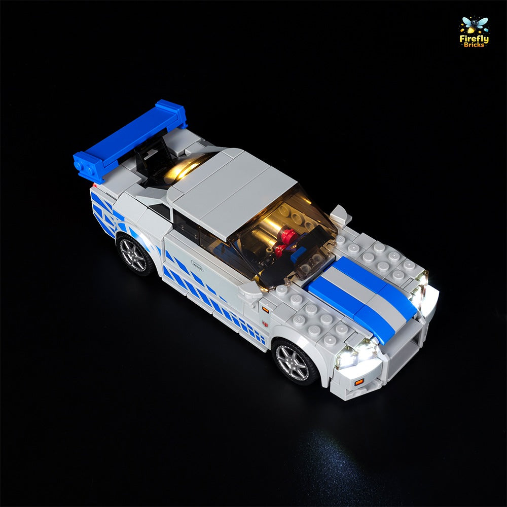 Light Kit for LEGO® 2 Fast 2 Furious Nissan Skyline GT-R (R34) 76917