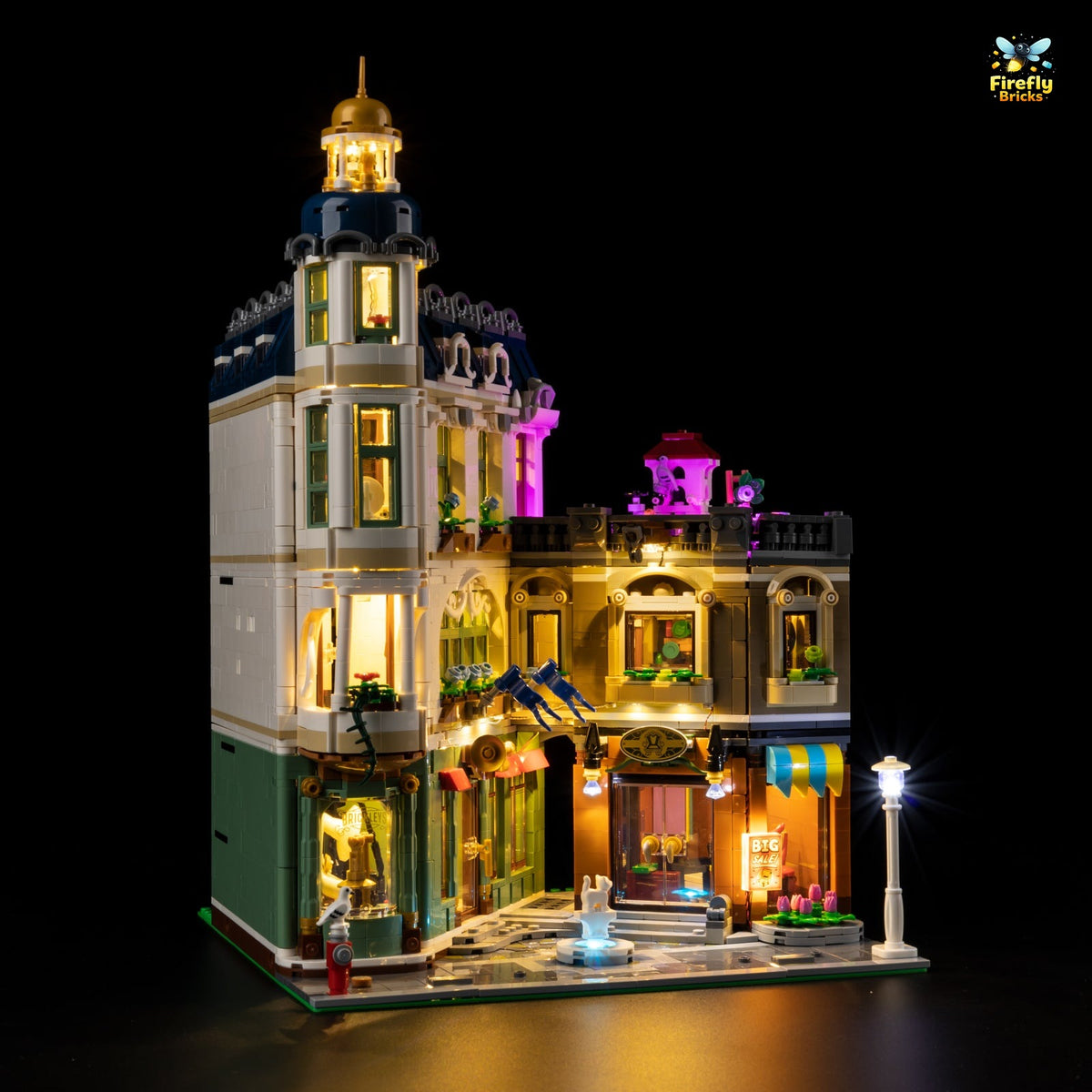 Light Kit for LEGO® Shopping Street 11371