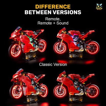 Light Kit for LEGO® Ducati Panigale V4 S Motorcycle 42202