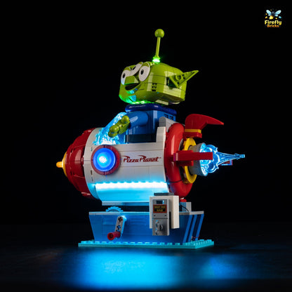 Light Kit for LEGO® Alien with Pizza Planet Rocket Ride 43307