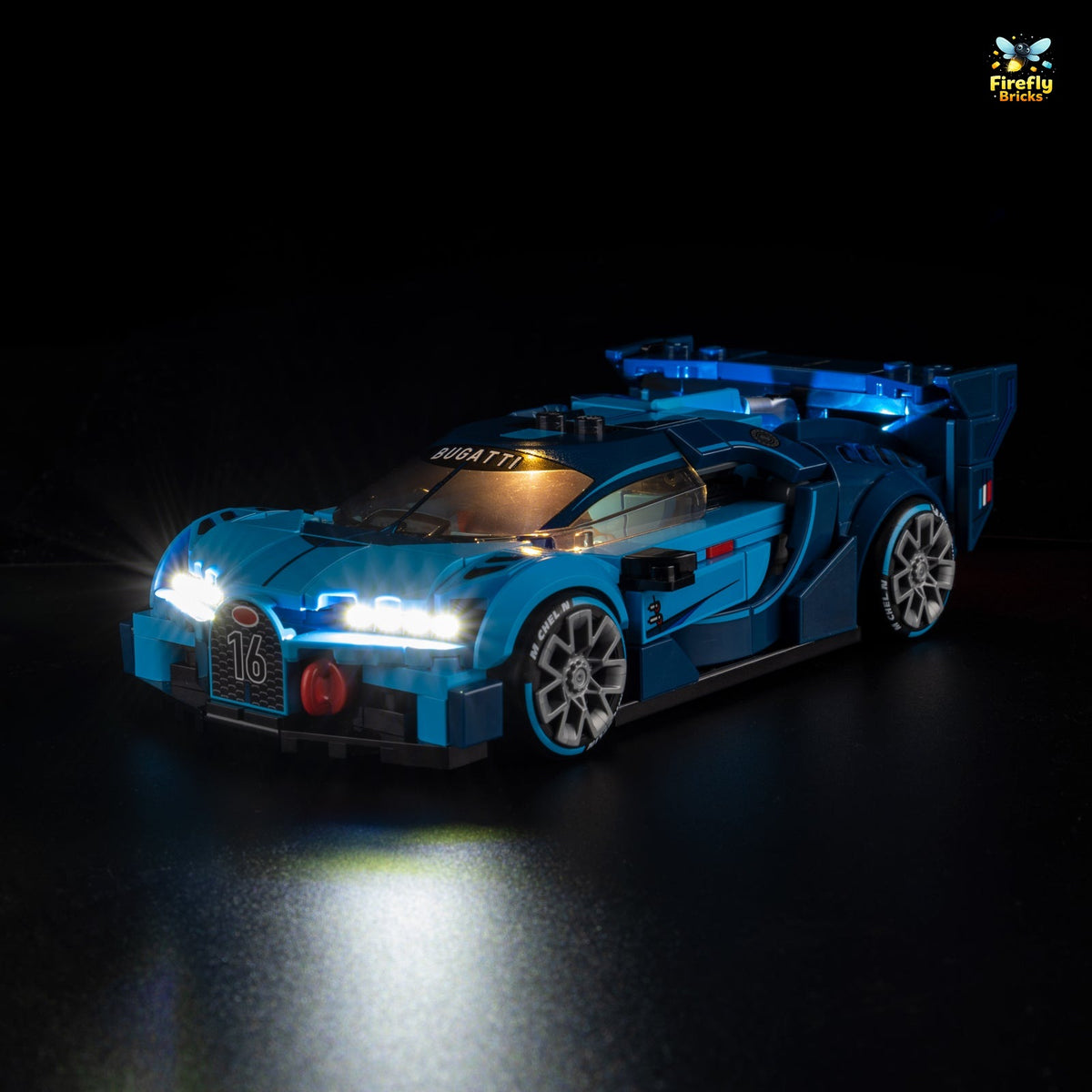 Light Kit for LEGO® Bugatti Vision GT Hyper Sports Car 77253