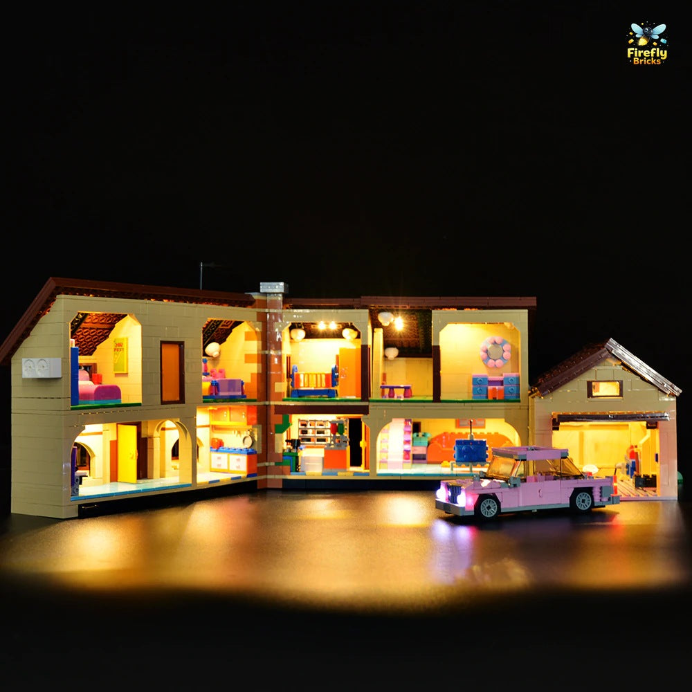 Light Kit for LEGO® The Simpsons House 71006