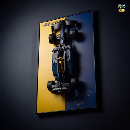 Display Wall-Mount for LEGO® Oracle Red Bull Racing RB20 F1 Car 42206