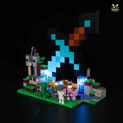 Light Kit for LEGO® The Sword Outpost 21244