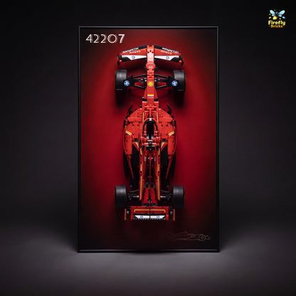 Display Wall-Mount for LEGO® Ferrari SF-24 F1 Car 42207