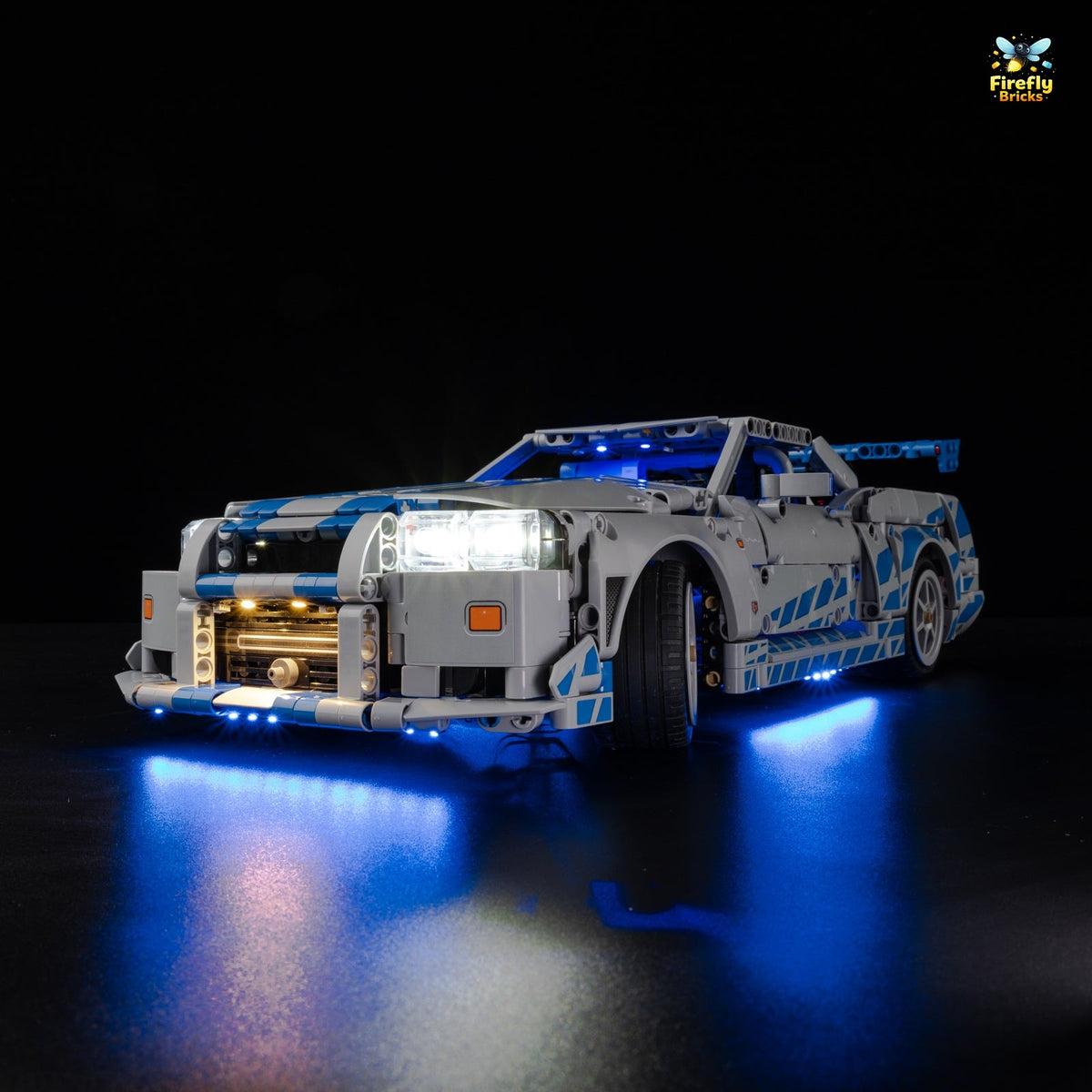 Light Kit for LEGO® 2 Fast 2 Furious Nissan Skyline GT-R (R34) Car 42210