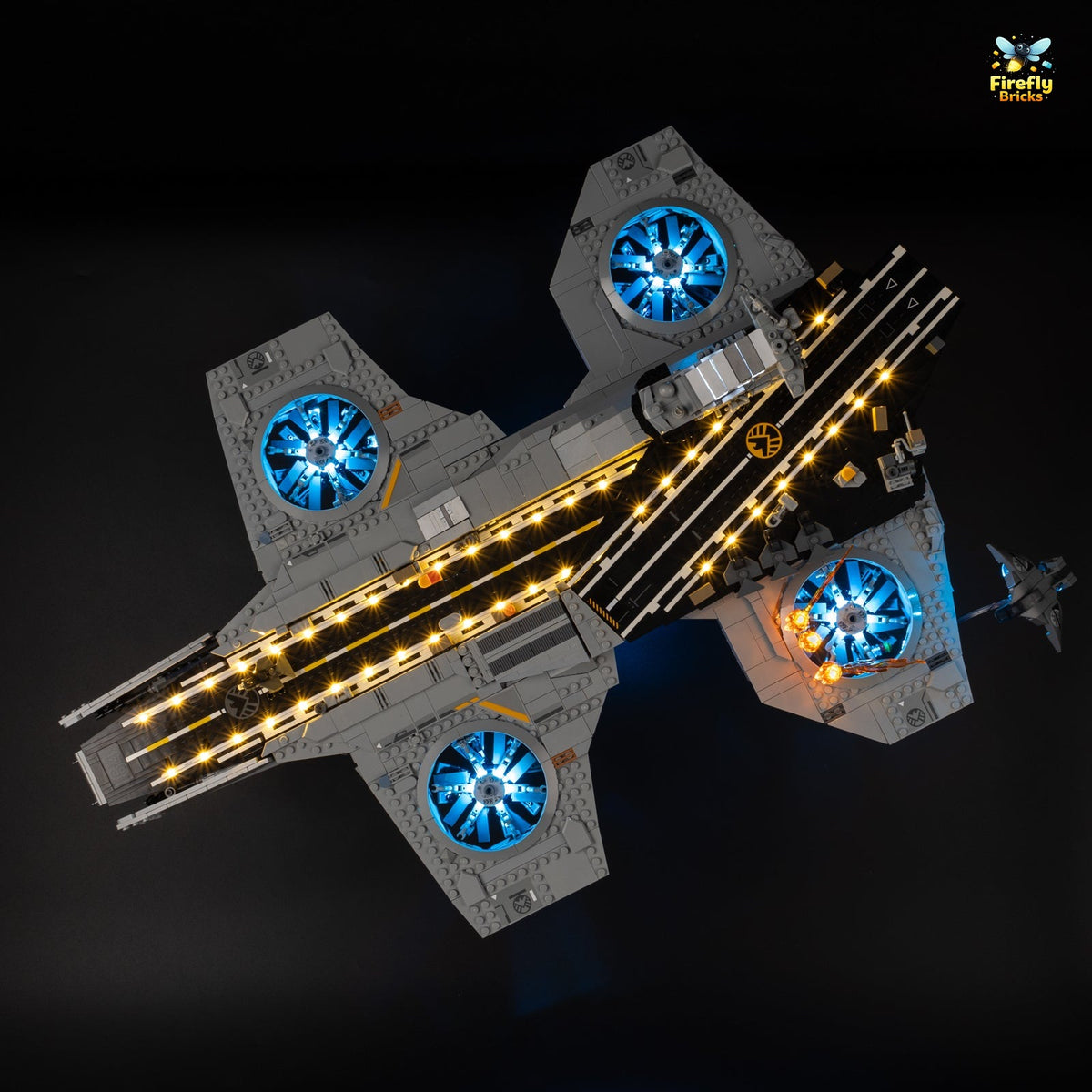 Light Kit for LEGO® S.H.I.E.L.D. Helicarrier 76354