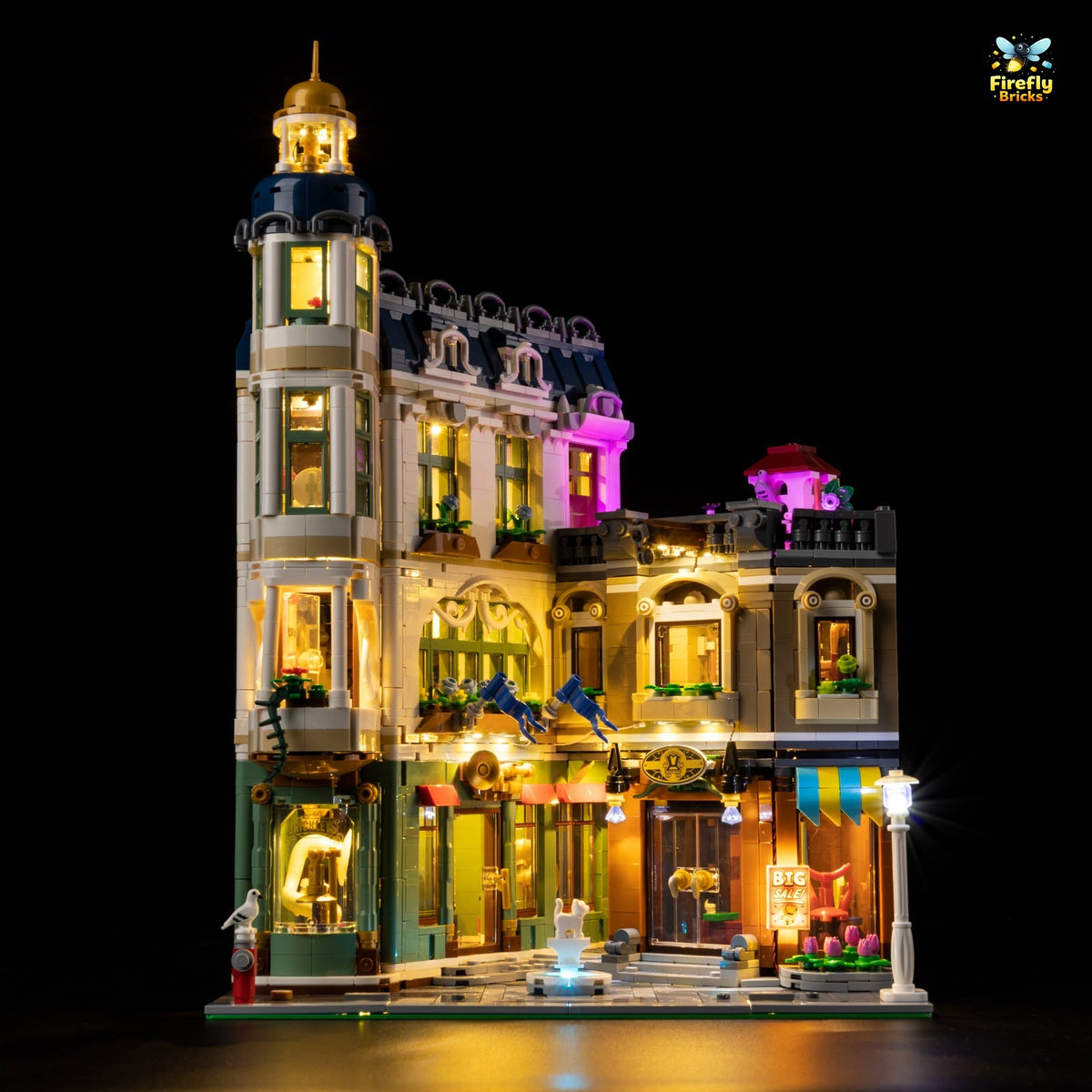 Light Kit for LEGO® Shopping Street 11371