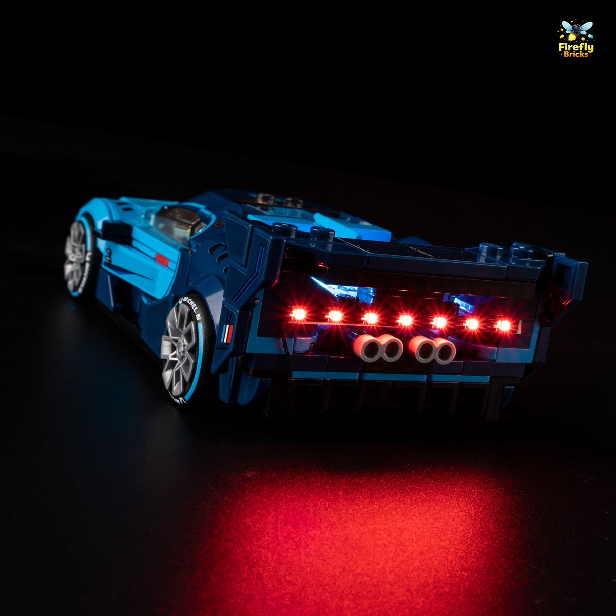 Light Kit for LEGO® Bugatti Vision GT Hyper Sports Car 77253