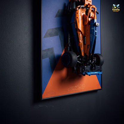 Display Wall-Mount for LEGO® McLaren Formula 1 Race Car 42141