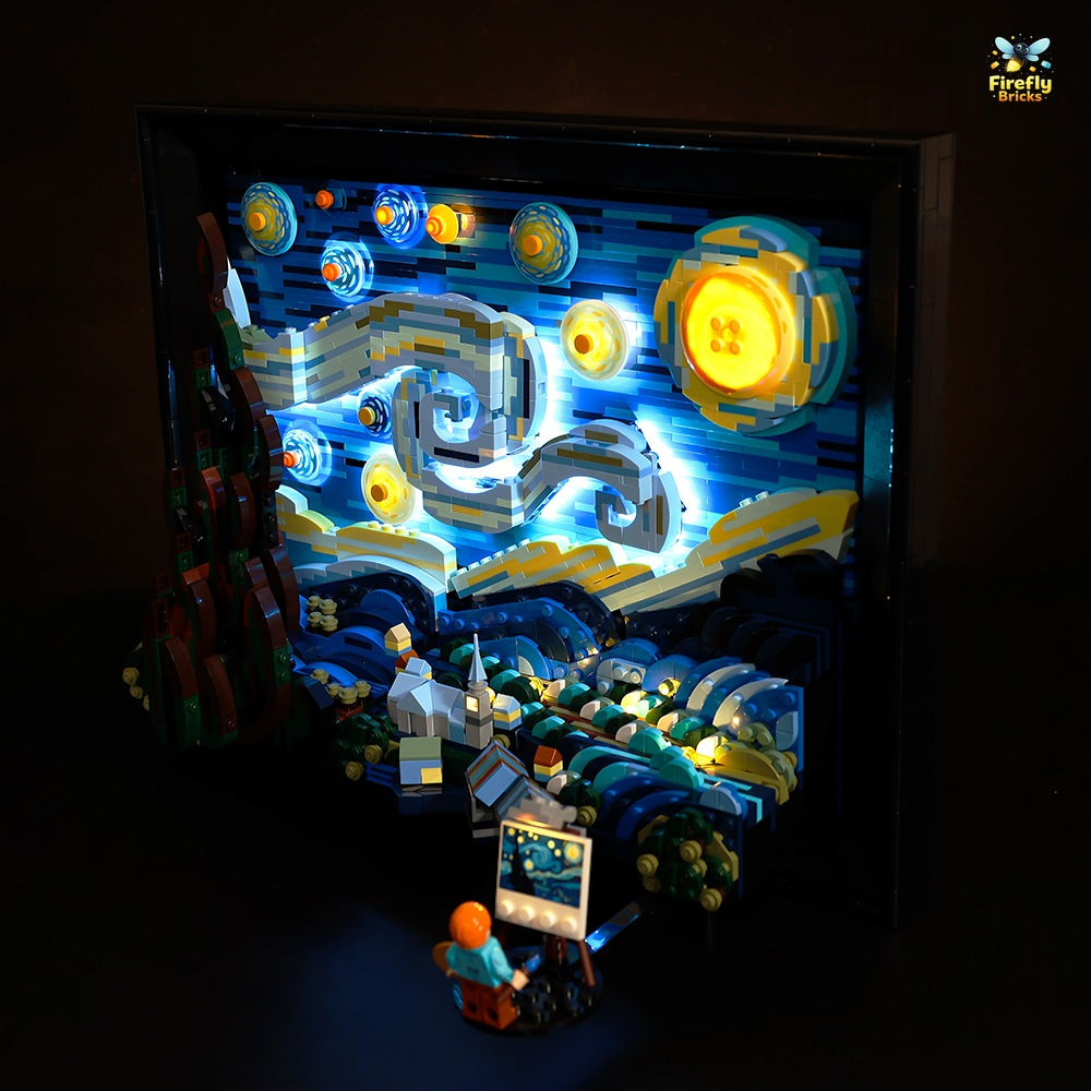 Light Kit for LEGO® Vincent van Gogh - The Starry Night 21333