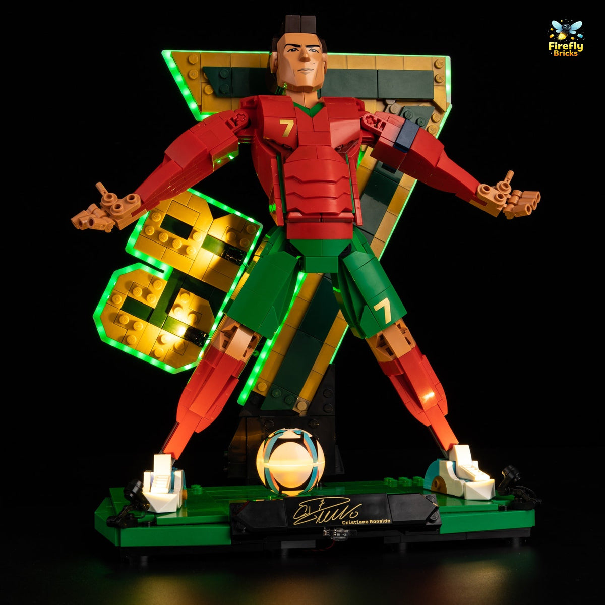 Light Kit for LEGO® Cristiano Ronaldo – Soccer Legend 43016