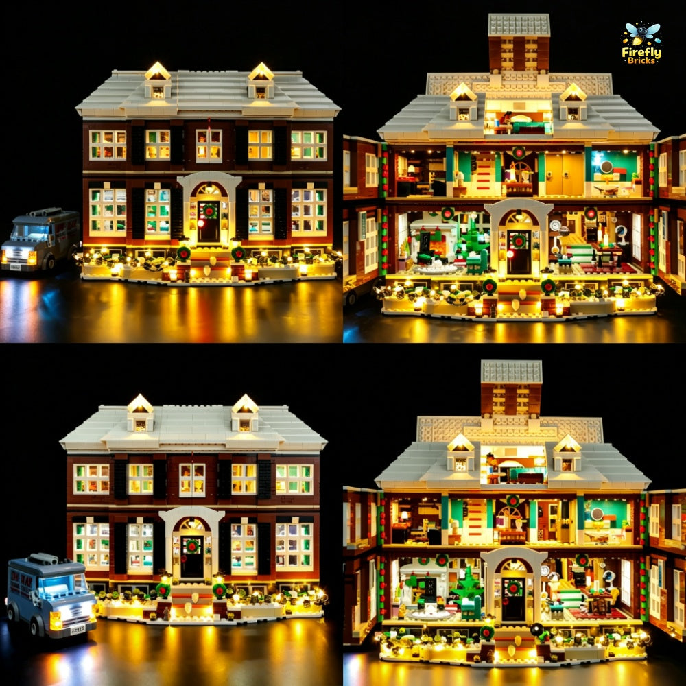 Light Kit for LEGO® Home Alone 21330 (Standard Edition)