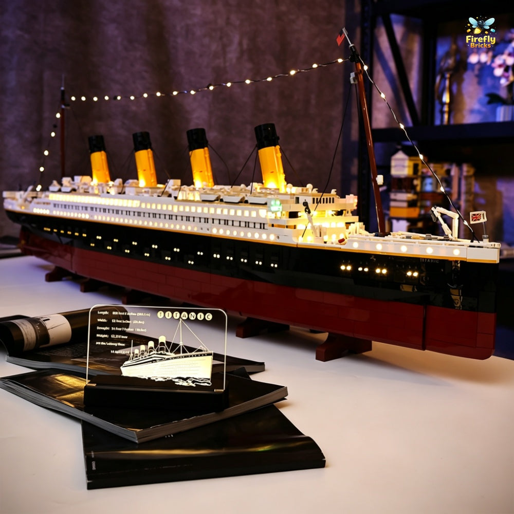 LED Nameplate for LEGO® Titanic 10294
