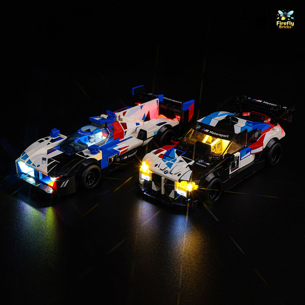 Light Kit for LEGO® BMW M4 GT3 & BMW M Hybrid V8 Race Cars 76922