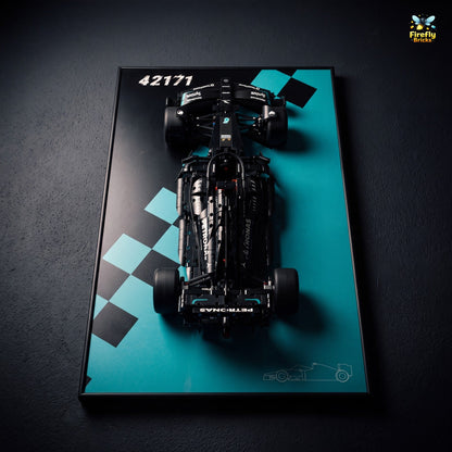 Display Wall-Mount for LEGO® Mercedes-AMG F1 W14 E Performance 42171