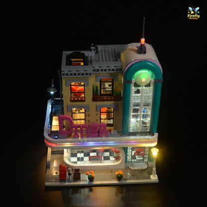 Light Kit for LEGO® Downtown Diner 10260