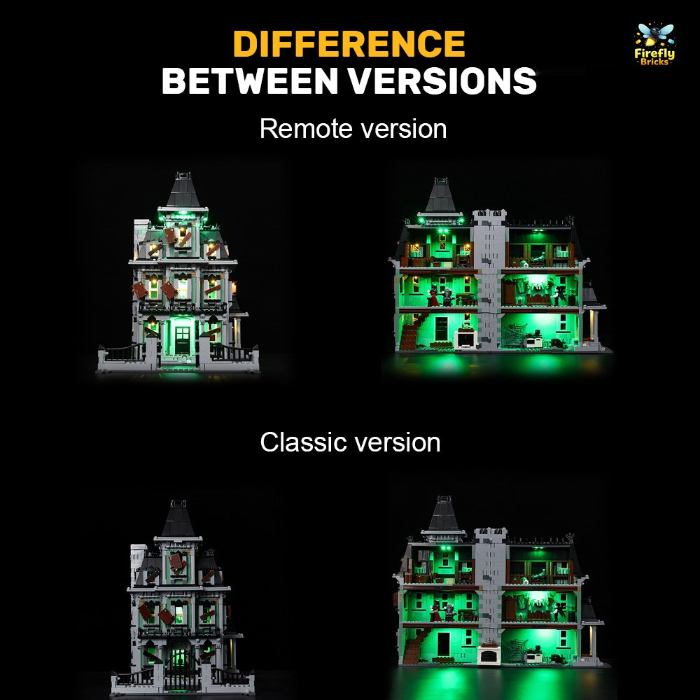 Light Kit for LEGO® Haunted House 10228 (Updated)