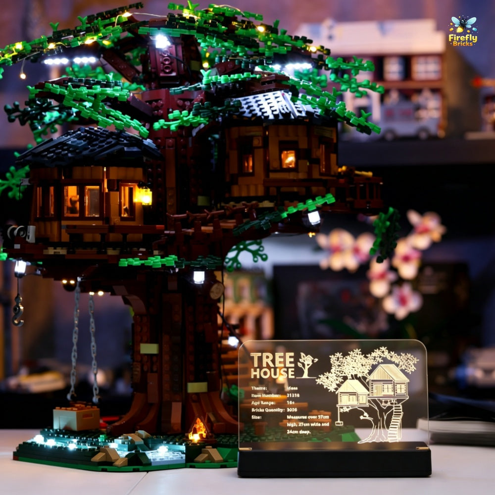 LED Nameplate for LEGO® Tree House 21318