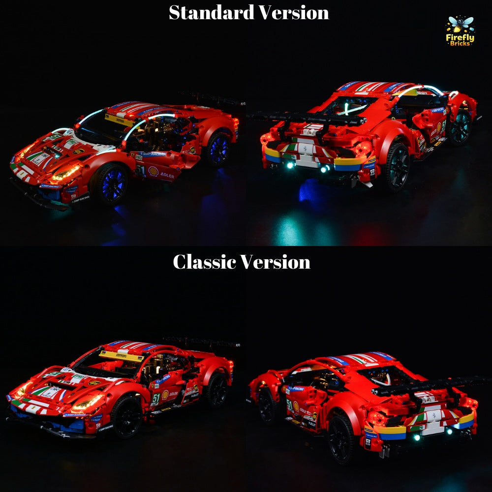 Light Kit for LEGO® Ferrari 488 GTE “AF Corse #51” 42125