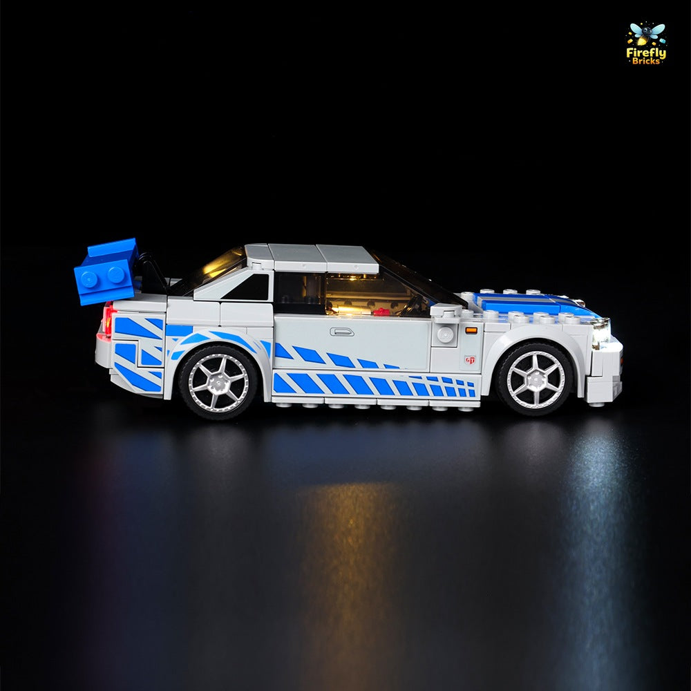 Light Kit for LEGO® 2 Fast 2 Furious Nissan Skyline GT-R (R34) 76917