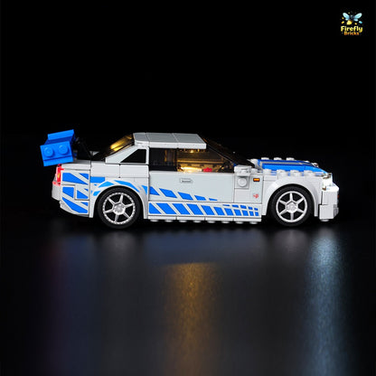 Light Kit for LEGO® 2 Fast 2 Furious Nissan Skyline GT-R (R34) 76917