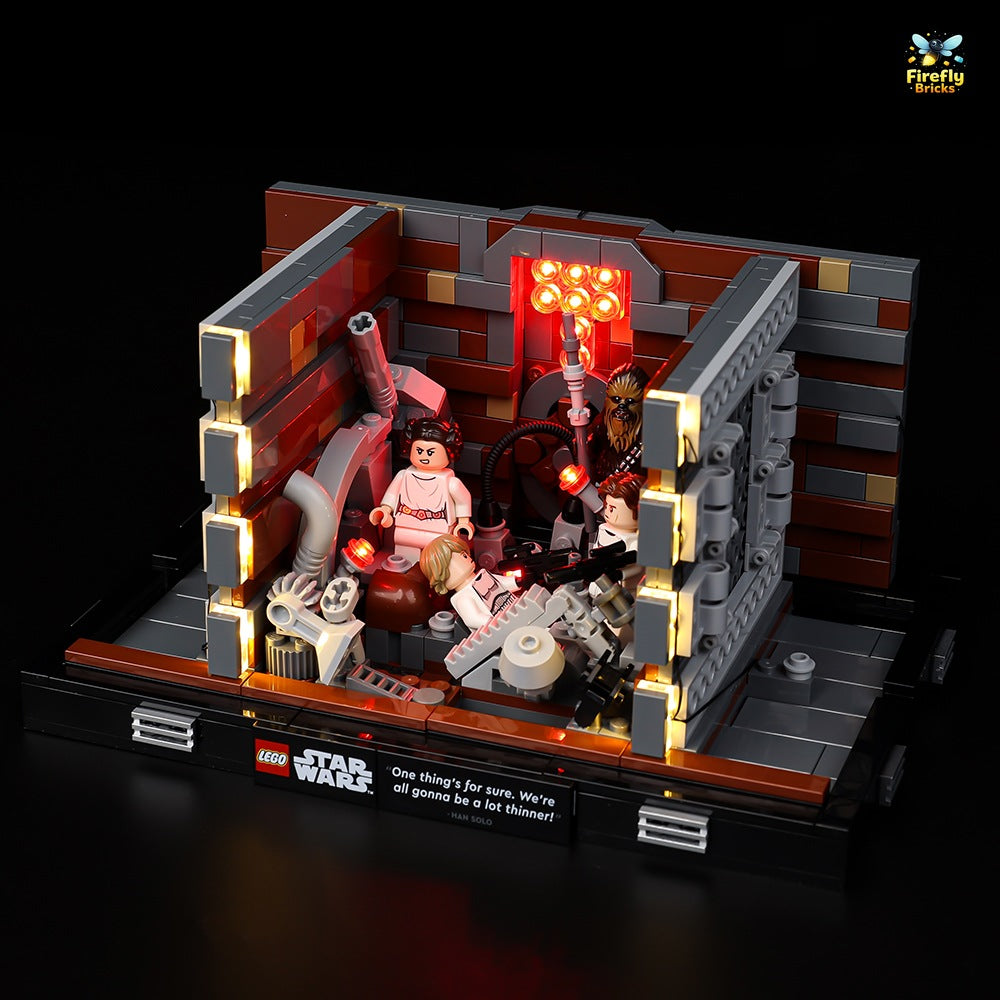 Light Kit for LEGO® Death Star Trash Compactor Diorama 75339
