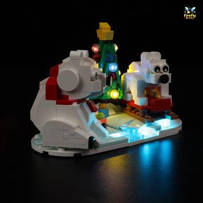 Light Kit for LEGO® Wintertime Polar Bears 40571