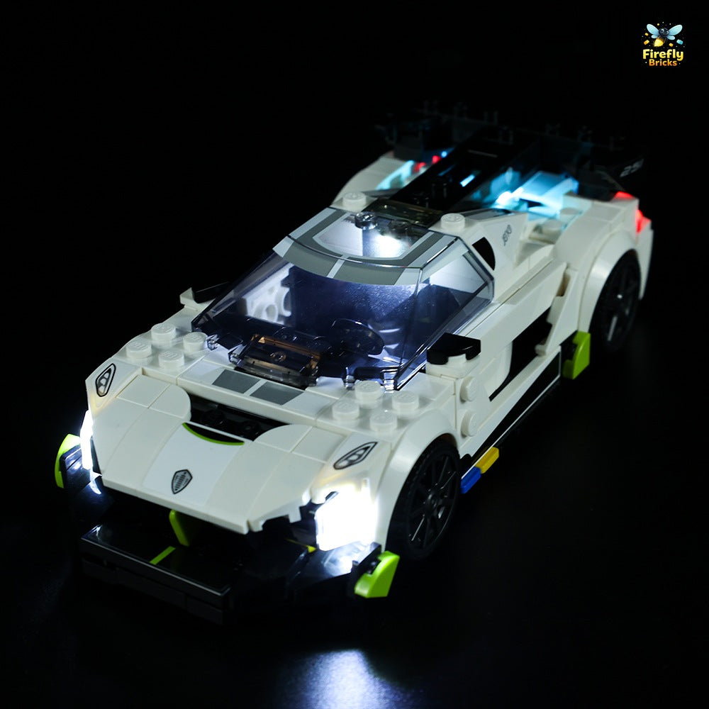 Light Kit for LEGO® Koenigsegg Jesko 76900