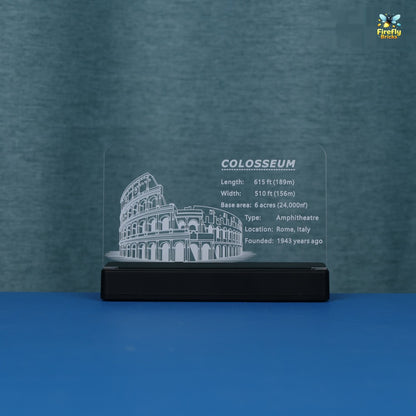 LED Nameplate for LEGO® Colosseum 10276