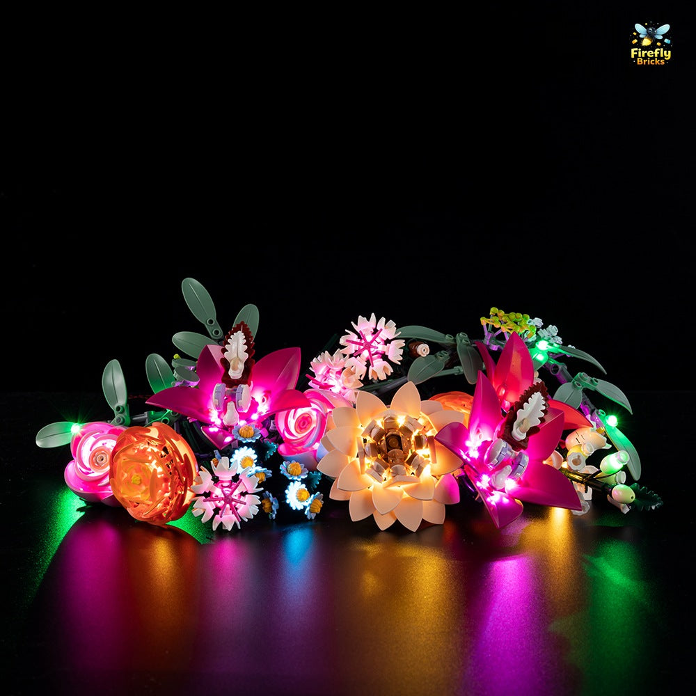 Light Kit for LEGO® Pretty Pink Flower Bouquet 10342