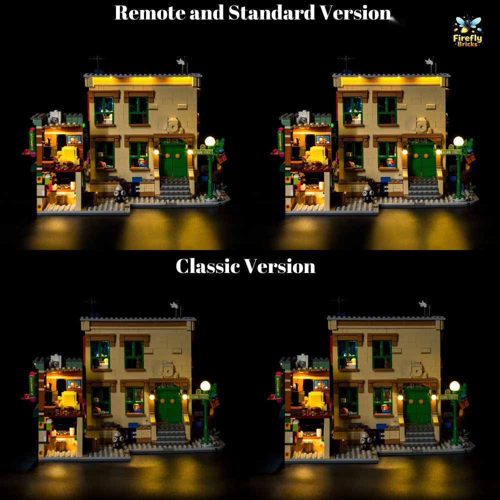 Light Kit for LEGO® 123 Sesame Street 21324