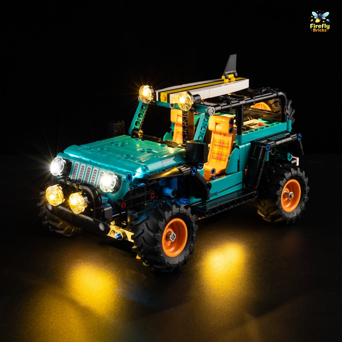 Light Kit for LEGO® Jeep Wrangler Rubicon SUV 42227